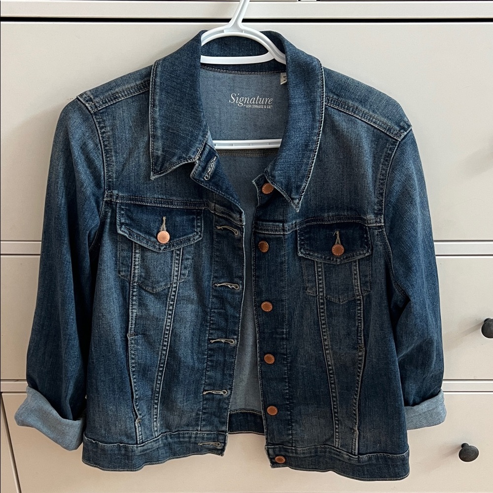 Levi's Women's Dark Blue Denim Jacket